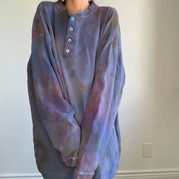 Vintage Other - Vintage Tye Dye Henley